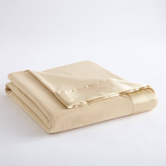 Shavel Home Products All Seasons Sheet Blanket, Twin, Chino