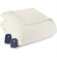 thumbnail image 1 of Shavel Home Products Micro Flannel® Reverse to Sherpa Electric Blanket, King, Ivory, 1 of 2