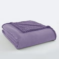 thumbnail image 1 of Shavel Home Products Micro Flannel ® Reversible Sherpa Blanket, Full/Queen, Amethyst, 1 of 2
