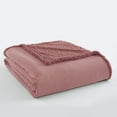 thumbnail image 1 of Shavel Home Products Micro Flannel ® Reversible Sherpa Blanket, Twin, Frosted Rose, 1 of 2