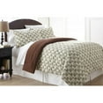 thumbnail image 1 of Shavel Micro Flannel Reversible Super Soft Comforter Mini Set - Twin Comforter 66x90" 1-Sham 20x30" - Pinecone, 1 of 2