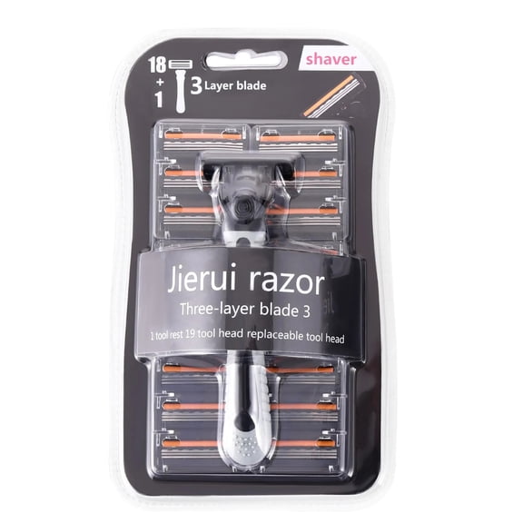 Shaver Brand New Design Men Razor Shaving Three Layer Shaver Reusable Razor Imported Blade Multi Tool Head Change