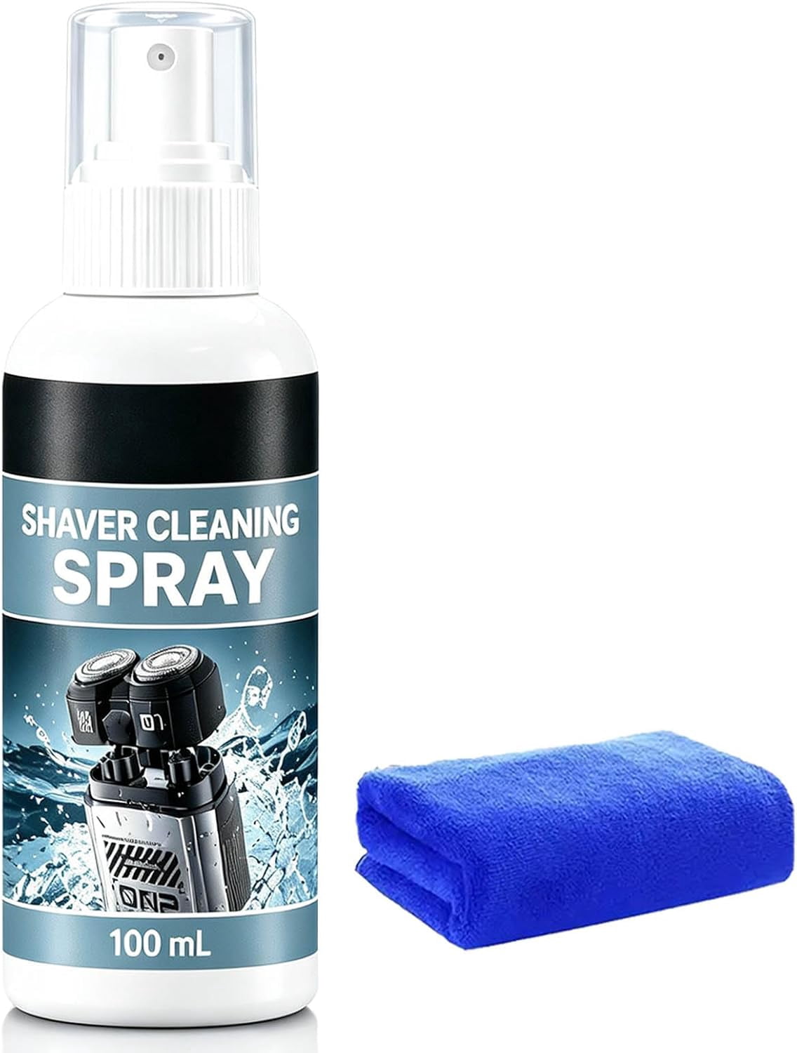 Shaver Cleaner & Lubricant Spray, 100ml, Shaver Cleaning Spray ...