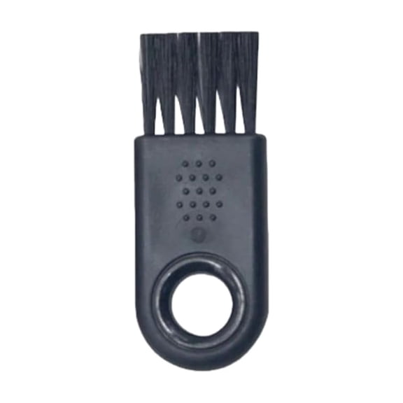 Shaver Cleaning Brush,Nylon Hair Durable Stable Electric Shaver Cleaning Brush Wearable 6Pcs for Household Cleaning for Computer Accessories Cleaner(Black)