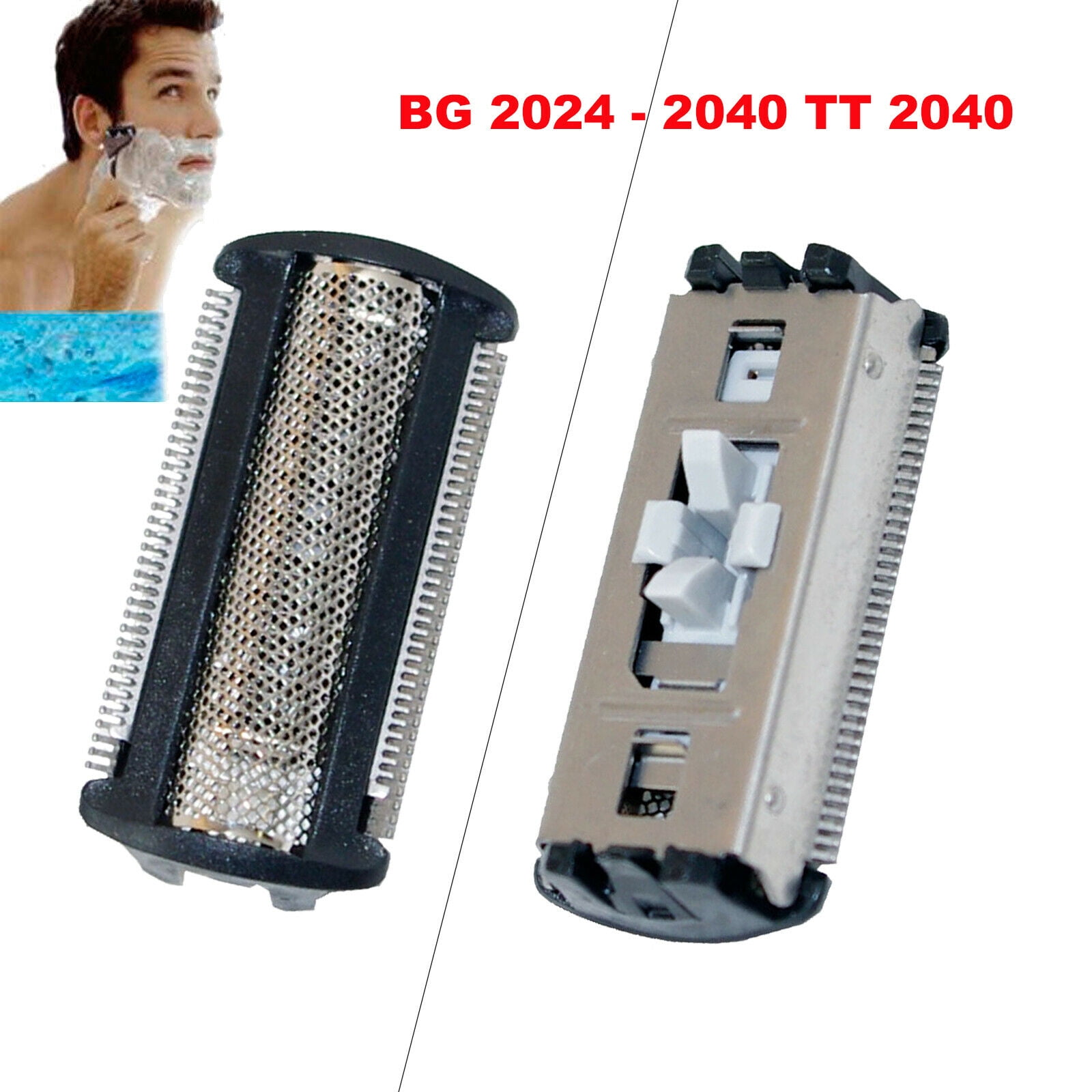 Shaver Head Replacement for Philips Norelco Bodygroom BG2000 BG2020