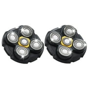 Shaver Replacement Heads Compatible with Microtouch Titanium Head Shaver (2 Pack)
