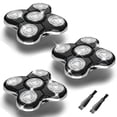 thumbnail image 1 of Shaver Replacment Heads Compatible with Remington Balder Pro XR7000 Head Shaver ，Black，3 packs, 1 of 6