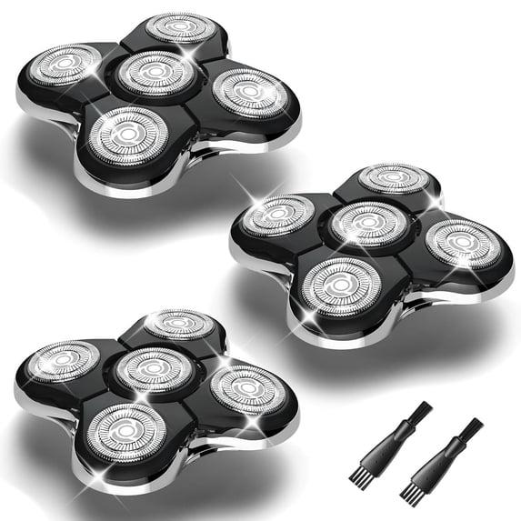 Shaver Replacment Heads Compatible with Remington Balder Pro XR7000 Head Shaver ,Black,3 packs