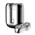 thumbnail image 1 of Shavers for Men - 2025 New Mini Dual-Head Electric Shaver for Men USB Rechargeable, Waterproof Compact Pocket Shaver USB Mini Shavers for Face, Portable Electric Travel Razor with Magnetic Heads, 1 of 7