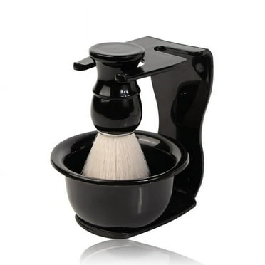 Shaving Brush Set, 3-in-1 Shaving Set with Brush, Bowl and Shaving Stand, Father's Day Men's Gift Set (suit)