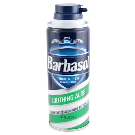 Shaving Cream - Shaving Cream with Soothing Aloe, 5 oz. Cans - 2 Pack