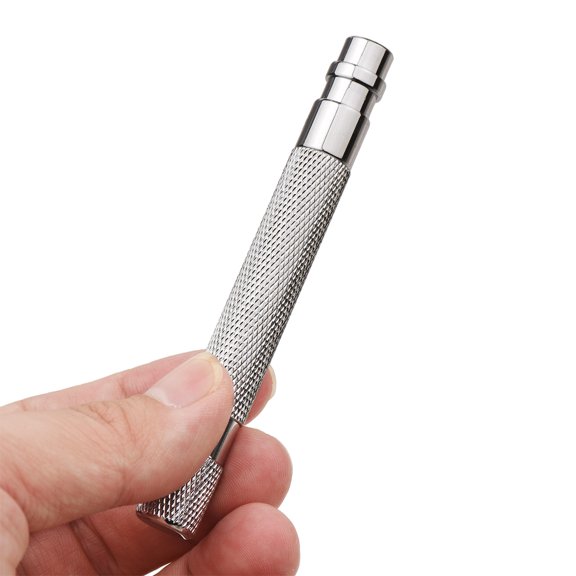 Shaving Handle,Steel Safety Handle Manual Removal Tool Handle Manual Removal Rookin Dsfen Steel Handle Ziem