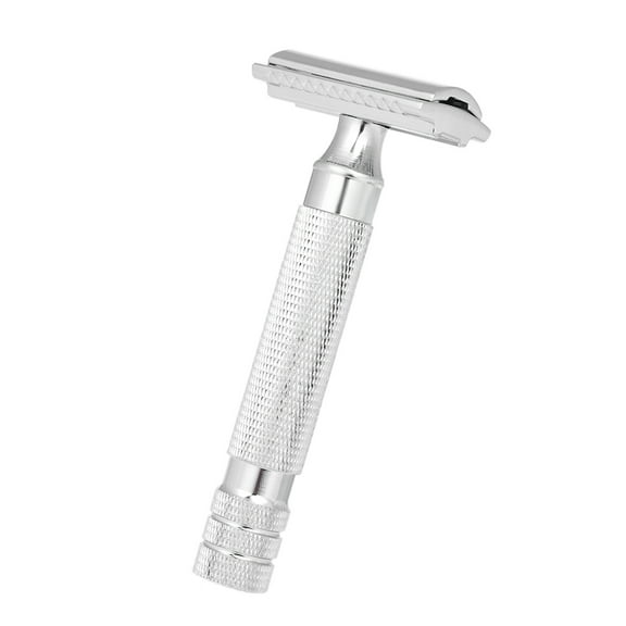 Shaving Razors Double Edge Handled Safety Traditional Shaving Razor Stainless Alloy Chrome Plating