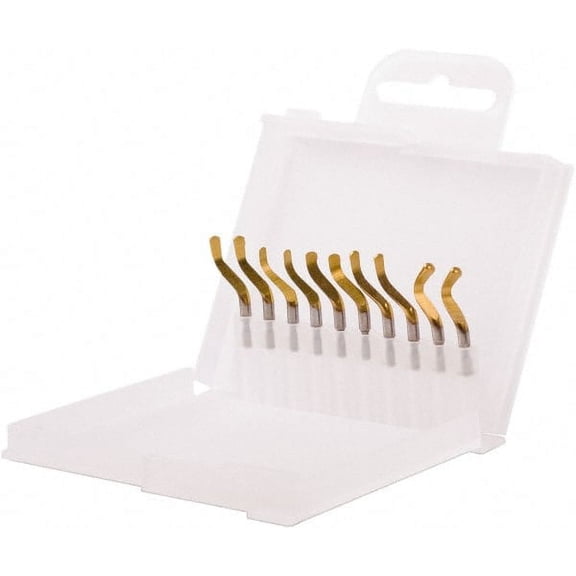 Shaviv 155-00252 10 Piece Hand Deburring Tool Set