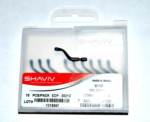 Shaviv B10S Cobalt Cutter Deburring Blade Pkg Of 10 #29210