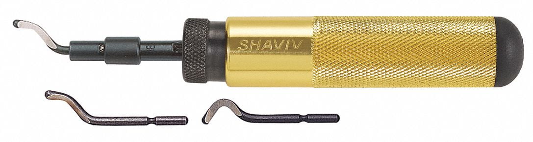 Shaviv Deburring Tool Set Aluminum Hi Speed Stl 155 00019