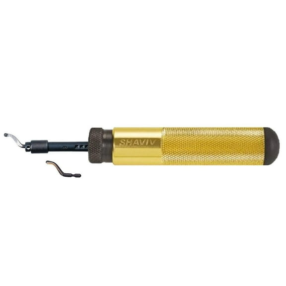 Shaviv Deburring Tool Set,HSS,w/B20 Blade 155-29066