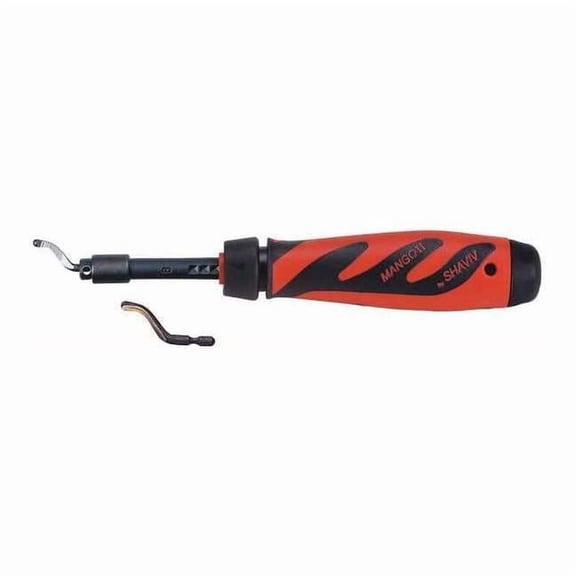Shaviv Deburring Tool Set,Plastic,Hi Speed Stl. 155-90056
