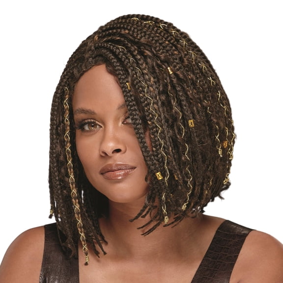 Shavonda Wig by Especially Yours – Hand-Braided Monofilament Lace Front Synthetic Wig with Natural Yaki Texture for Women