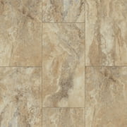 Shaw 1022V Paragon Tile Plus 12" X 24" Smooth Vinyl Flooring - Clay
