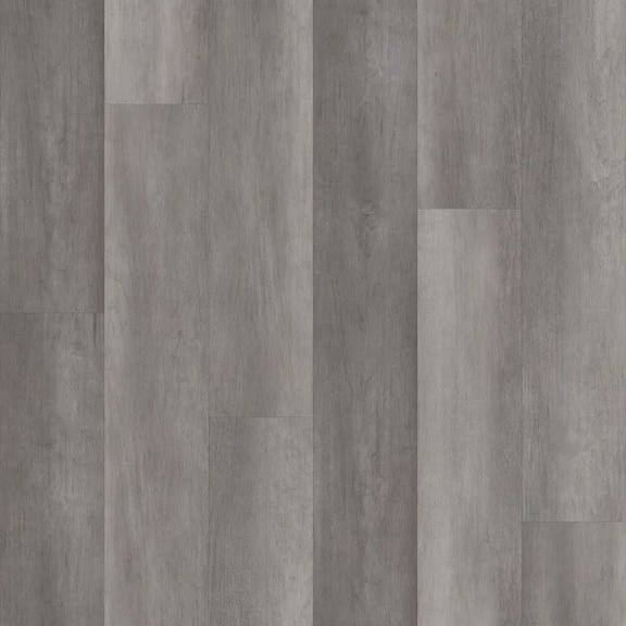 Shaw 5599V Philosopher's Tree 9" X 63" Embossed Vinyl Flooring - Graphite Steel