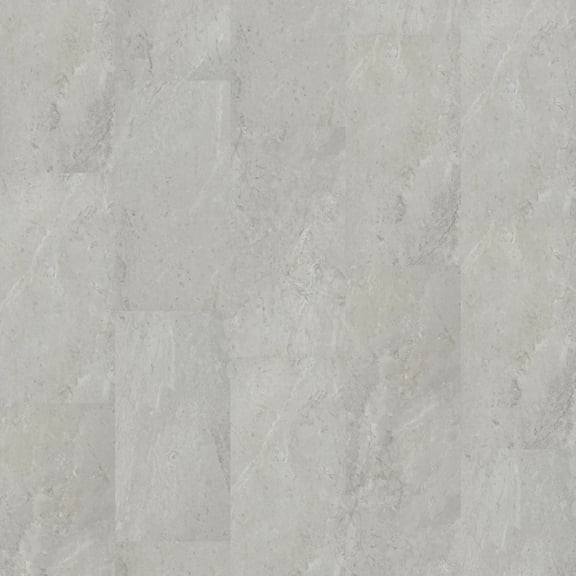Shaw 5680V Obelisk Glue Dn 12" X 24" Embossed Vinyl Flooring - Light Gray Soapstone