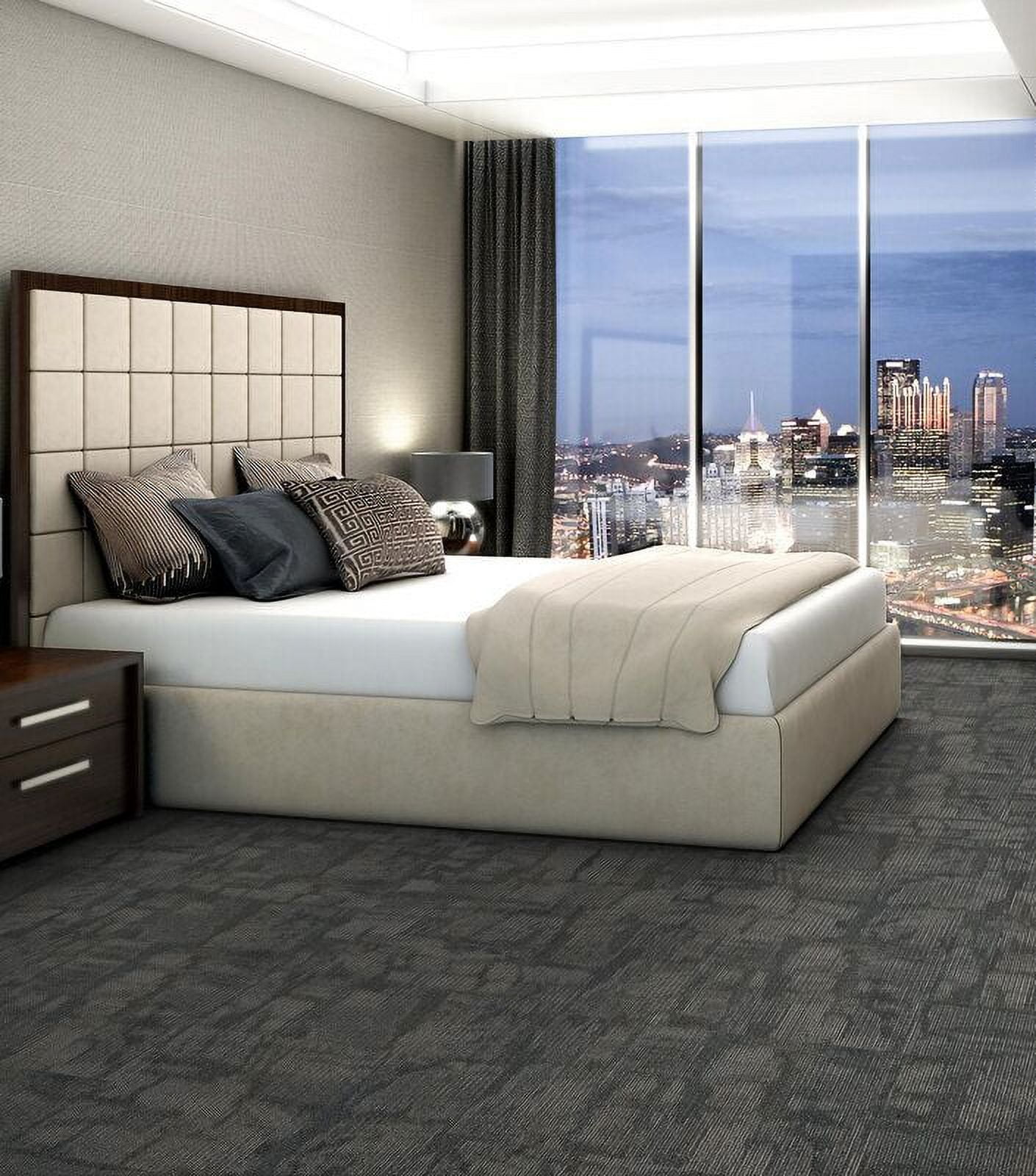 Shaw Complexion 24-in x 24-in Compassion Pattern Adhesive Carpet Tile (79.99-Sq ft)