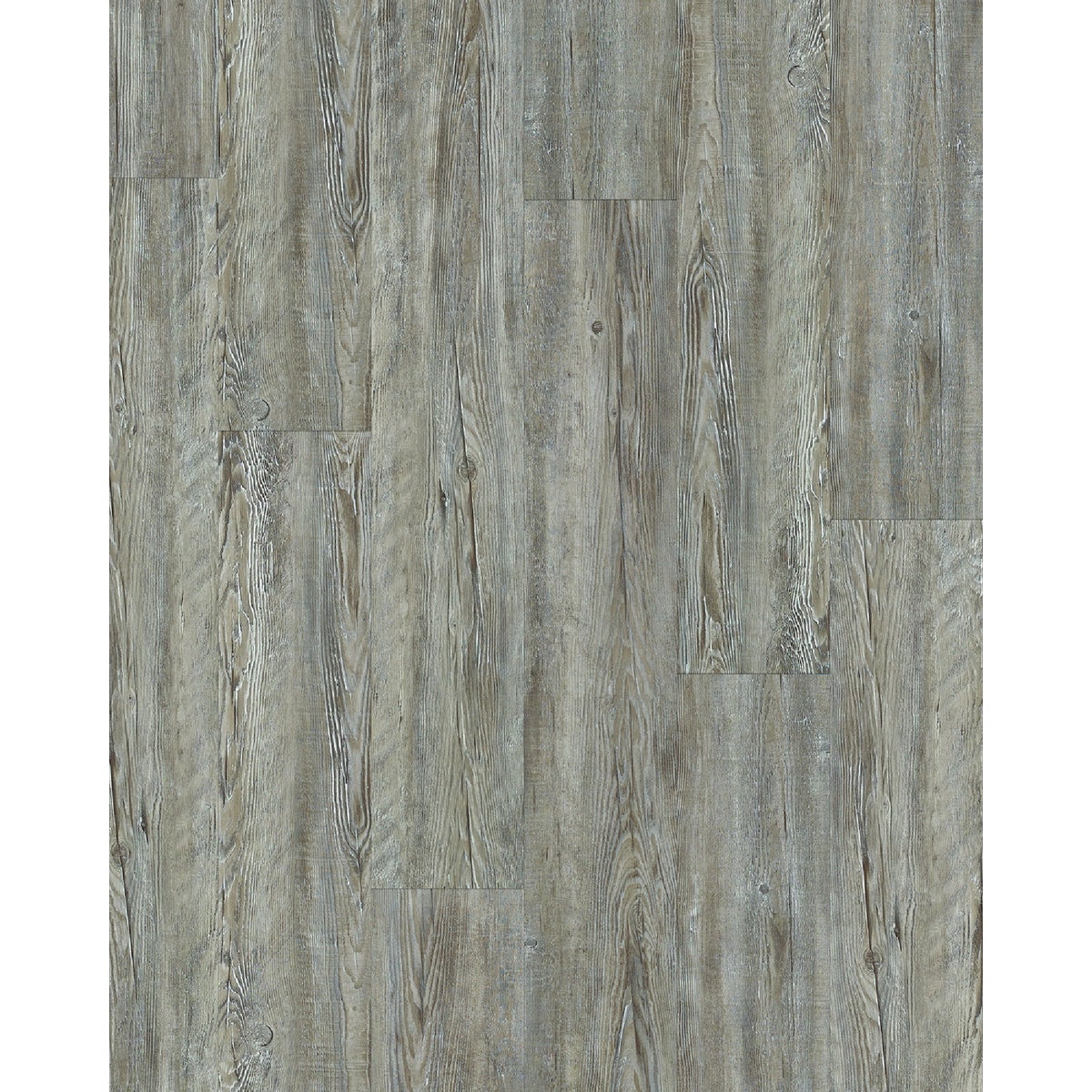 Shaw Floors SA62900400 Cornerstone Plank Vinyl Flooring, Weathered Barnboard, 51 Square Feet