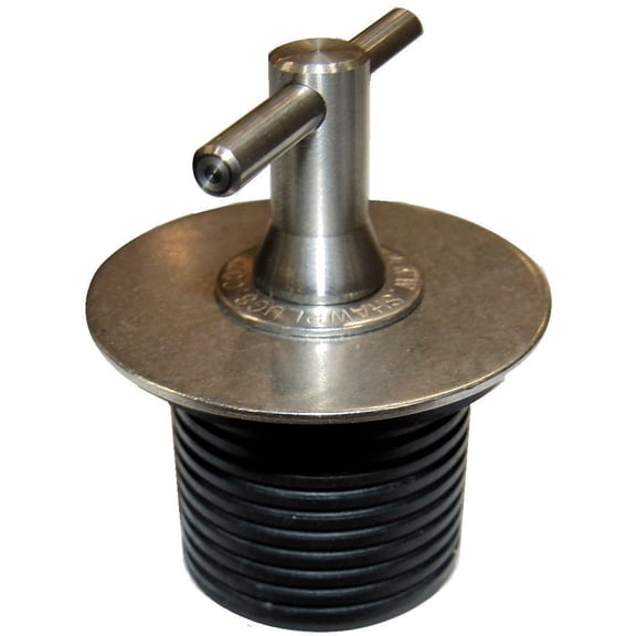 Shaw Plugs 52407 Xtreme Marine ExpandKle Neoprene Rubber Plug with Stainless Steel Handle and Hardware, 2-1/2 x 2