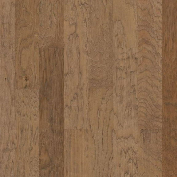 Shaw Sw219 Pebble Hill 5" Wide Handscraped Engineered Hickory Hardwood Flooring - Bravo