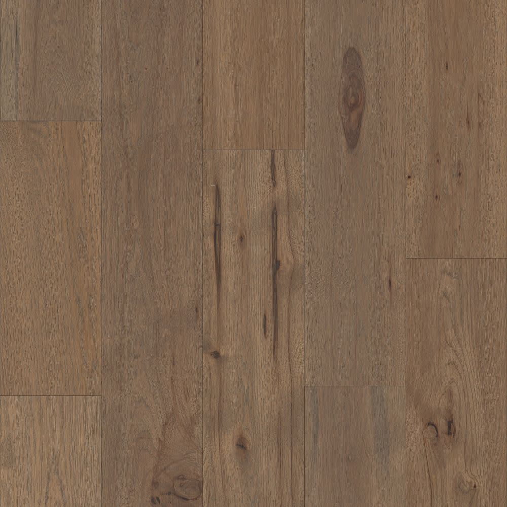 Shaw Sw486 Castlewood Hickory 8" Wide Wire Brushed Engineered Hickory