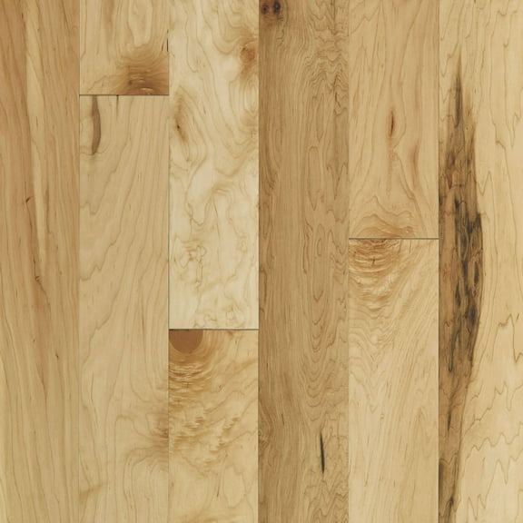 Shaw Sw590 Ocala 5" Wide Smooth Engineered Hardwood Flooring - Maple Natural