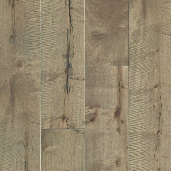 Shaw Sw660 Reflections Maple 7" Wide Smooth Engineered Hardwood Flooring - Vista