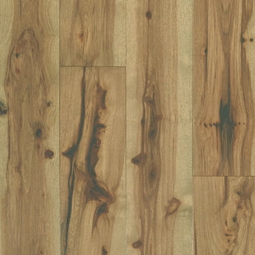 Shaw Sw673 Reflections Hickory 7" Wide Wire Brushed Engineered Hardwood Flooring -