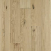 Shaw Sw714 Sanctuary Oak 6-3/8" Wide Wirebrushed Engineered Hardwood Flooring - Fireside