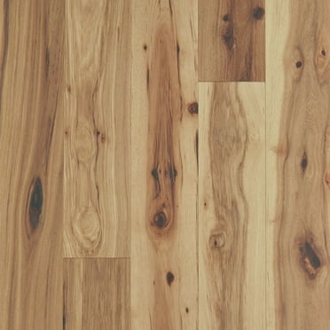 Shaw Sw715 Sanctuary Hickory 6-3/8" Wide Wirebrushed Engineered Hardwood Flooring -