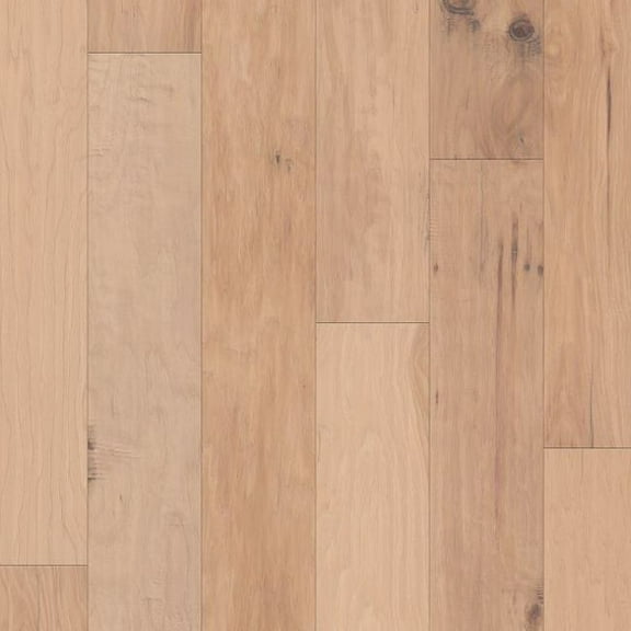 Shaw Sw741 Pebble Hill 6" Wide Handscraped Engineered Hickory Hardwood Flooring - Off