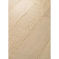 Shaw Sw753 Utmost 8" Wide Wire Brushed Engineered White Oak Hardwood Flooring - Base
