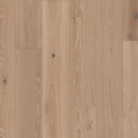 Shaw Sw768 Ensemble 8" Wide Wire Brushed Engineered White Oak Hardwood Flooring - Applique