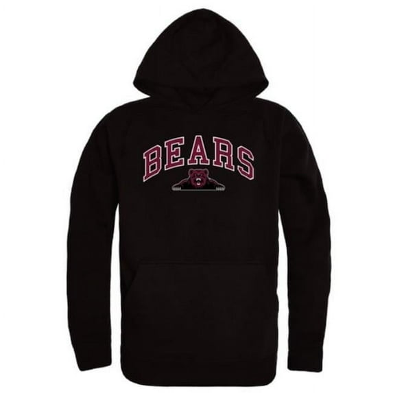 Shaw University Bears Campus Hoodie, Black - Small