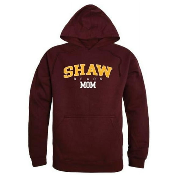 Shaw University Bears Mom Hoodie, Maroon - Large
