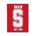 thumbnail image 1 of Shaw University Plush Blanket - 107 HBCU, 1 of 7
