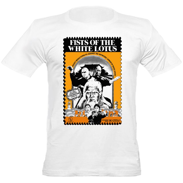 Shaw brothers, The Fist Of The White Lotus, Kung Fu TShirt , Regular