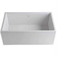 thumbnail image 1 of Shaw's Premium Seafood Classic White Fireclay 30in Rectangle Single Bowl Sink, 1 of 2