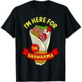 thumbnail image 1 of Shawarma Food Middle Eastern Cuisine Gift T-Shirt, 1 of 4