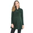 thumbnail image 1 of Shawl Collar Maternity Knit Tunic Sweater, 1 of 1