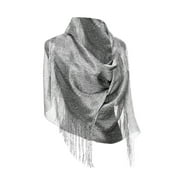 Shawl Wrap Fringe Weddings Party Evening Solid Color Causal Scarfs for Women Muffler Hat Scarf Ties for Women Scarfs Large Soulmate Scarves Silk Head Shawl Wraps for Women Dressy Custom Scarf Wool
