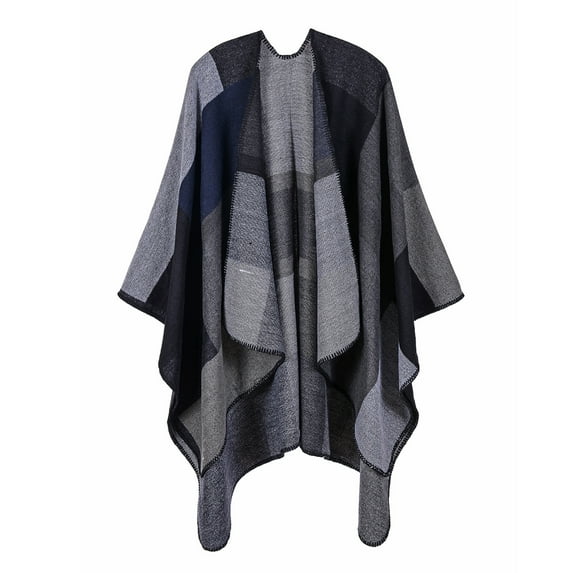 Shawl Wraps For Women Dressy, Womens Sotf Knit Tassel Contrast Color Warm Cardigan Scarf Wraps For Evening Weddings Party Spring