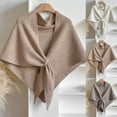 thumbnail image 1 of Shawl Wraps for Women,Sweater Shawls And Wraps Women 2025 Cold Weather Neck Triangle Scarf Evening Dresses Wedding, 1 of 7