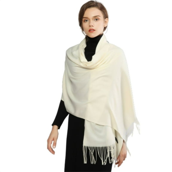 Shawl Wraps For Women Women Pashmina Soft Solid Plain Shawl Wrap Fashion Warm Neck With Fringes Scarf